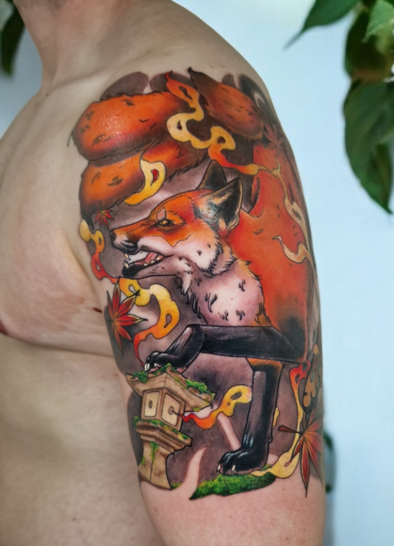 kitsune tattoo toulouse
