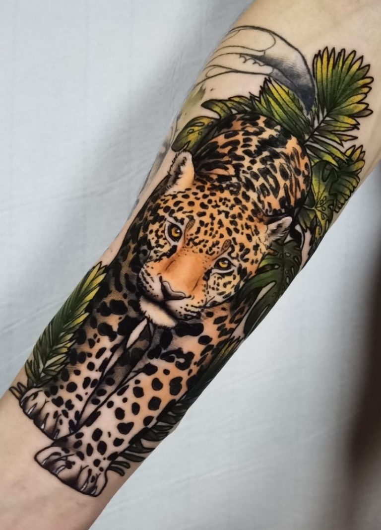 tatouage jaguard réalisme toulouse