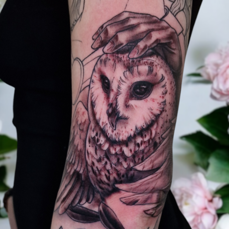 tatouage noir et gris toulouse