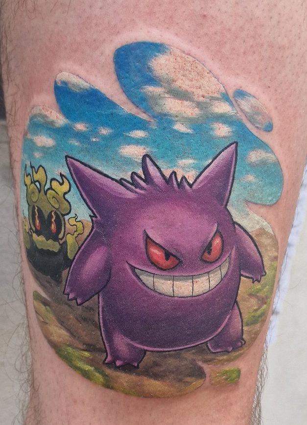 tatouage pokemon couleur toulouse