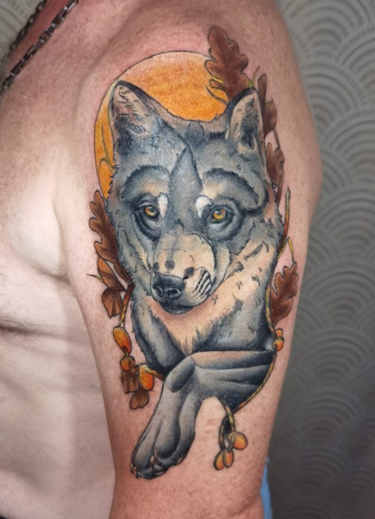 tatouage loup toulouse 