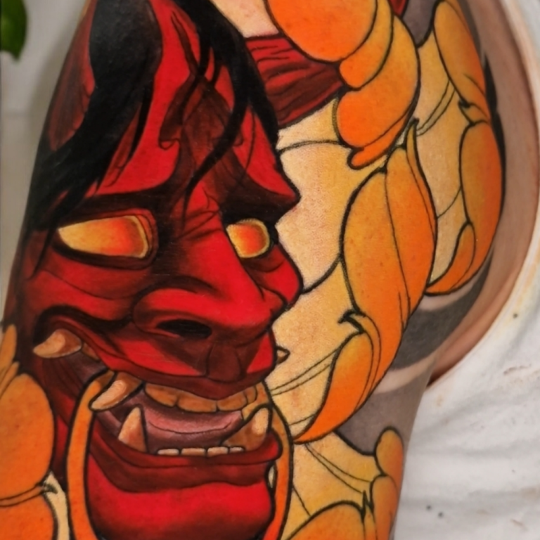 Tatouage néo japonais toulouse